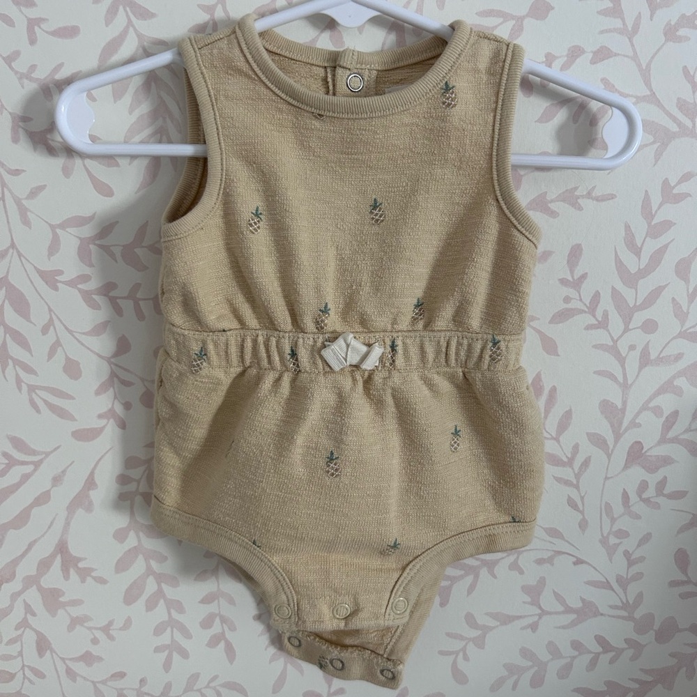 *Little Planet* Yellow Pineapple Romper